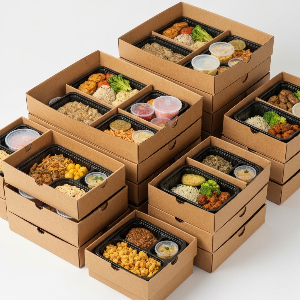 Pelora måltidsset - premiumcontainrar med färdiga upplägg